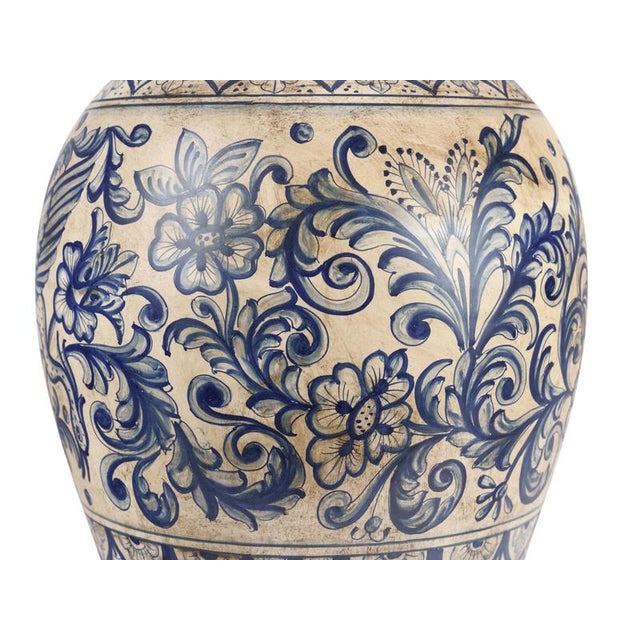 Blue Peacock Heritage Vase by deBlona For Sale - Image 10 of 16