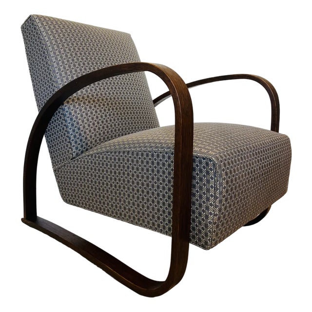 Vintage H-70 Chair by Jindrich Halabala, 1970s For Sale