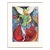 1972 After Marc Chagall "The Juggler", Full-Color Parisian Print For Sale