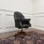Wood Classic English Chesterfield Desk Chair in Black For Sale - Image 7 of 8