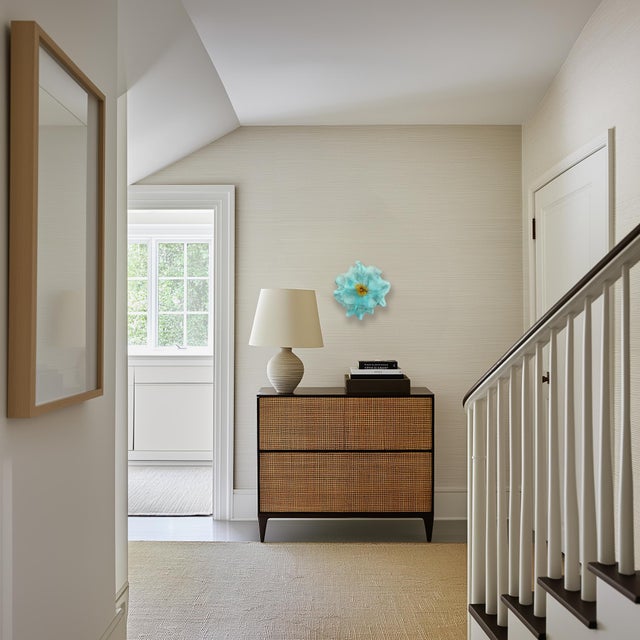 Aqua Cotton Candy Cumulus Aqua Gold - Abstract Three-Dimensional Wall Original Artwork by Atticus Adams For Sale - Image 8 of 10