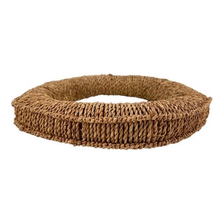 Early 20th Century Ring-Shaped Woven Head Pot Holder Chad For Sale