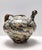 1950s Vintage Beige and Green Lacquered and Terracotta Vase, Deruta, Italy, 1950s For Sale - Image 5 of 10