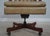 Classic Leather Tufted Rolling Desk Chair For Sale - Image 12 of 18