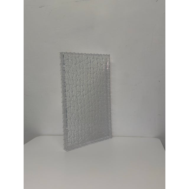 William Bounds Grainware Faceted Lucite Service Tray, 1960s For Sale In Miami - Image 6 of 9