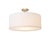 The Stretch Semi-Flush Mount is a modern lighting fixture designed by the NOVA Design Team in 2026. This semi-flush mount...