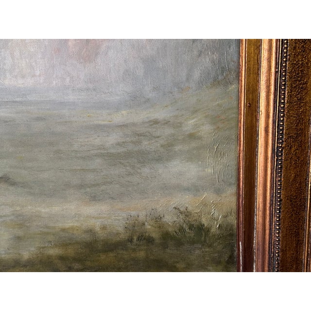 1961 “Sweet Solera" Large Antique Equestrian Horse Painting Oil on Canvas by Juliet McLeod For Sale - Image 10 of 14