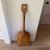 Vintage Artisan Made Folk Art Wooden Shovel For Sale - Image 4 of 11