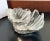 Mid-Century Modern Vintage Arthur Court Aluminum Giant Clam Shell Chip & Dip Serving Bowl c.1980's For Sale - Image 3 of 7