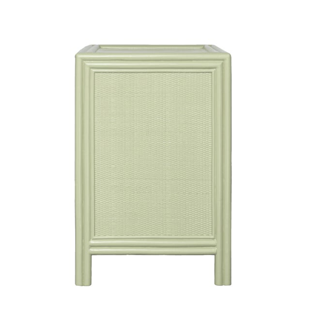 Bermuda One-Drawer Nightstand - Celery Green For Sale In West Palm - Image 6 of 9