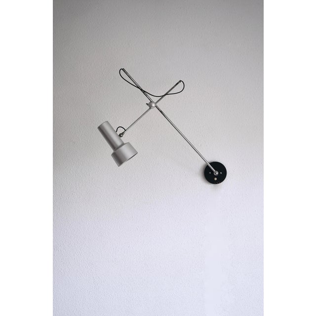 Metal Vintage Model 213 Wall Lamp by Gino Sarfatti for Arteluce, 1956 For Sale - Image 7 of 18