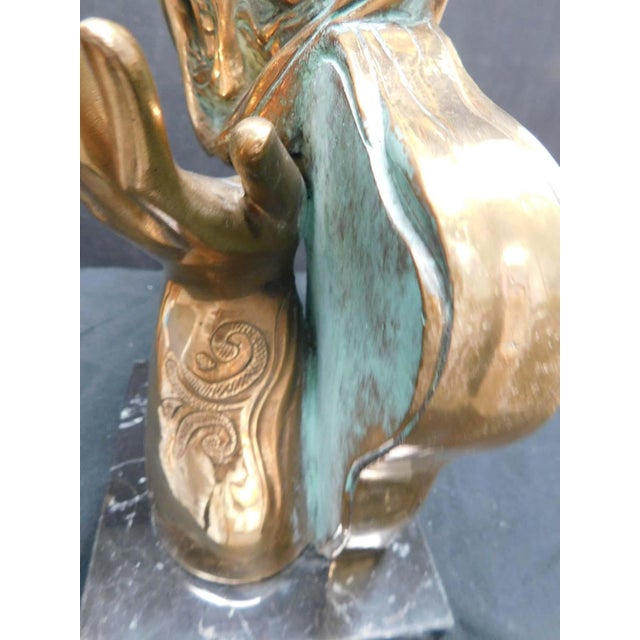 Sunol Alvar "Maternite" 1989Bronze Sculpture With Granite Base Signed For Sale - Image 16 of 17