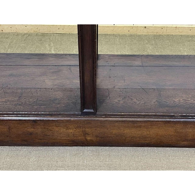 19th Century Oak Drapers Table For Sale - Image 11 of 18