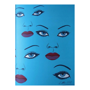 Felix Labisse Signed Original Lithograph Avec Qui 1972*