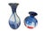 Chinoiserie Contemporary Shiwan Stoneware Pottery Set of Two Vases For Sale - Image 4 of 6