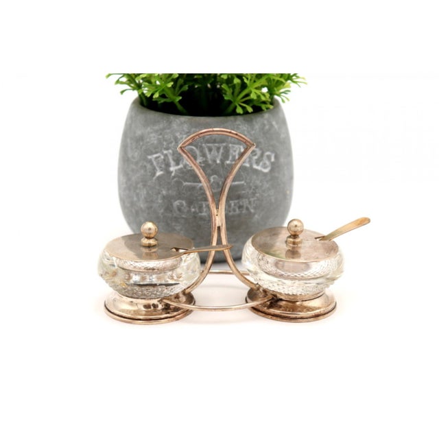 Silver Salt and Pepper Shakers, Set of 2 For Sale - Image 5 of 6