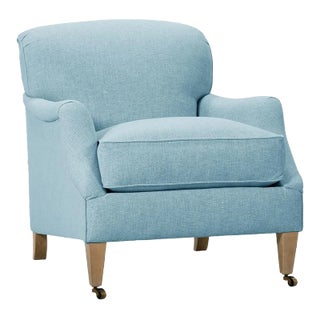 Alcott Chair, Sky Linen For Sale