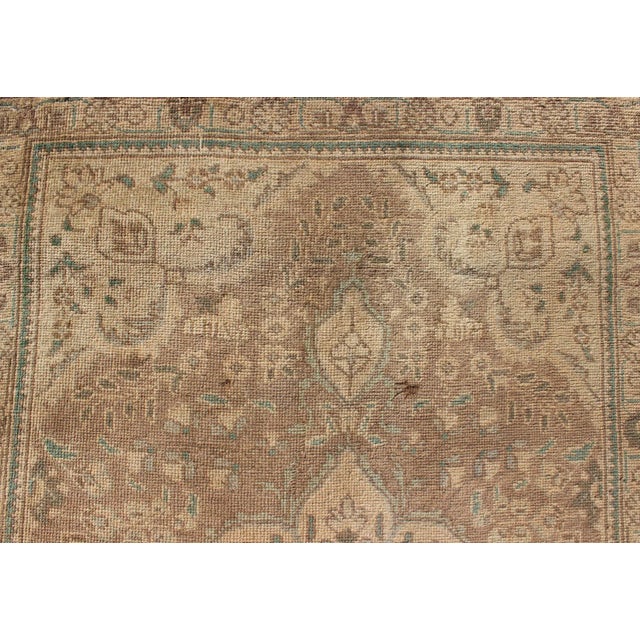 1950s Semi Vintage Tabriz Rug - 3′2″ × 4′10″ For Sale In Atlanta - Image 6 of 12