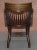 Antique English Edwardian Oak Captains Office Chair by Ralph Johnson For Sale - Image 11 of 13