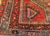 Textile Vintage Persian Hamadan Area Rug, Handwoven Geometric Medallion Pattern, Moss Green & Red, 4’ X 7’ For Sale - Image 7 of 14