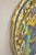 Antique Persian Iznik Qajar Style Ceramic Pottery Oval Tile Figure With Bird C3 For Sale In Philadelphia - Image 6 of 9
