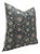 Throw Pillow Cover 22x22 Inch Handmade Block Print Cushion Thick Linen -Aradhna For Sale