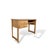 Brown Vintage Oak and Pine Compact Desk For Sale - Image 8 of 9