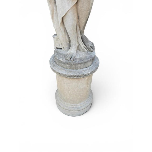 Italian Artist, Large Venus Sculpture, 1950s, Vicenza Stone For Sale - Image 3 of 13