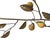 Asian Antique Early 20th Century C. Jere Style Wall Hanging Pear Branch For Sale - Image 3 of 4