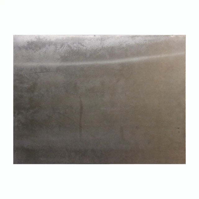 Mid Century Dick Wray Abstract Geometric Modern Metal Etching For Sale - Image 4 of 5