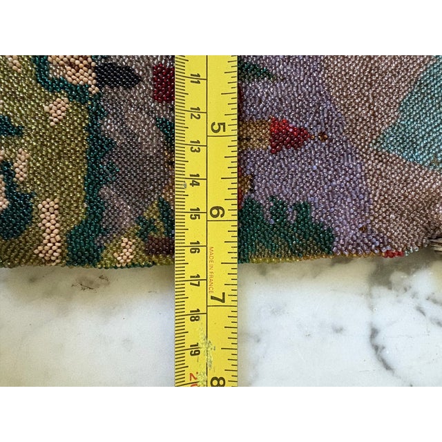 Art Deco Antique Micro-Beaded Purse, Dating Back to the Late 19th Century. For Sale - Image 9 of 9