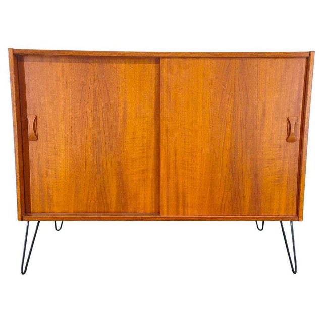 Mid-Century Danish Teak Cabinet, 1960s For Sale - Image 12 of 12