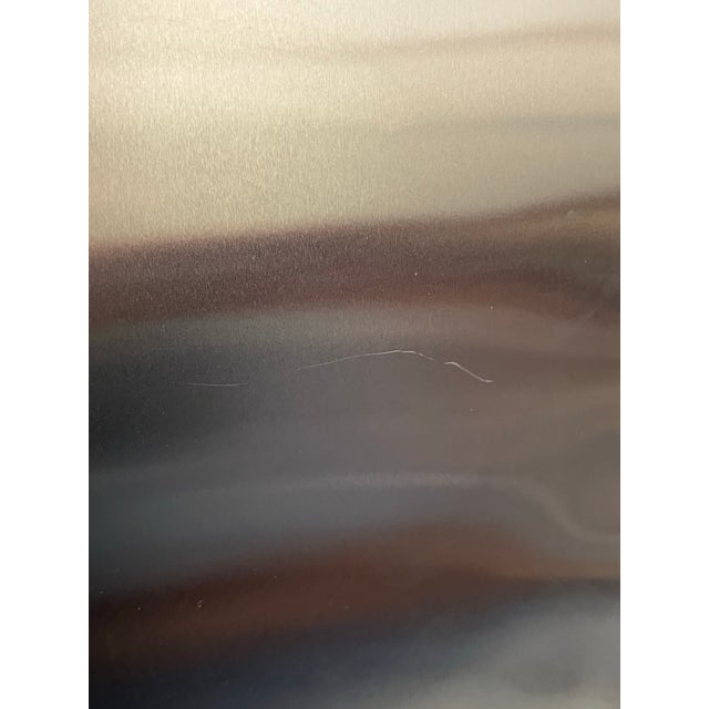 Silver Restoration Hardware “Aviator” Narrow Shelf For Sale - Image 8 of 9