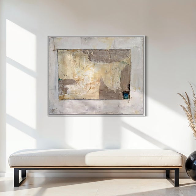 Marilina Marchica, Traces, Abstract Informal Textured Painting For Sale - Image 6 of 8