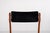 Mid-Century Danish Teak Dining Chairs with Black Skai Seats, 1960s, Set of 4 For Sale - Image 13 of 14