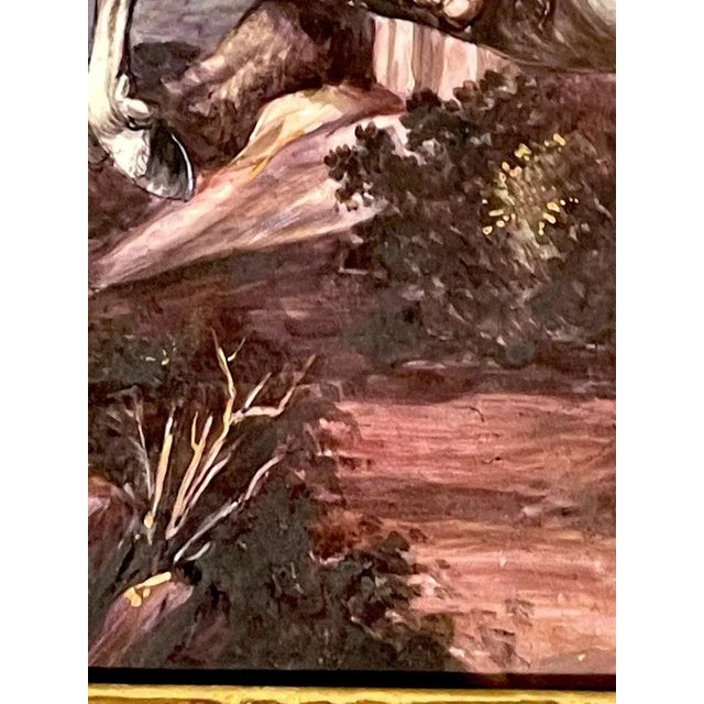 19th C Limoges Enamel of Thomas Francis, Prince of Carignano After Van Dyck For Sale - Image 11 of 12