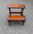 Vintage Traditional Mahogany-Finished Two-Step Library Stool For Sale In Washington DC - Image 6 of 8