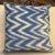Tribal Thick Woven Hand Dyed Ikat Pattern Pillow With New Feather Down Insert For Sale - Image 3 of 8