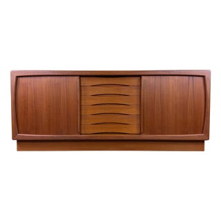 Vintage Danish Teak Sideboard from Dyrlund, 1970s For Sale