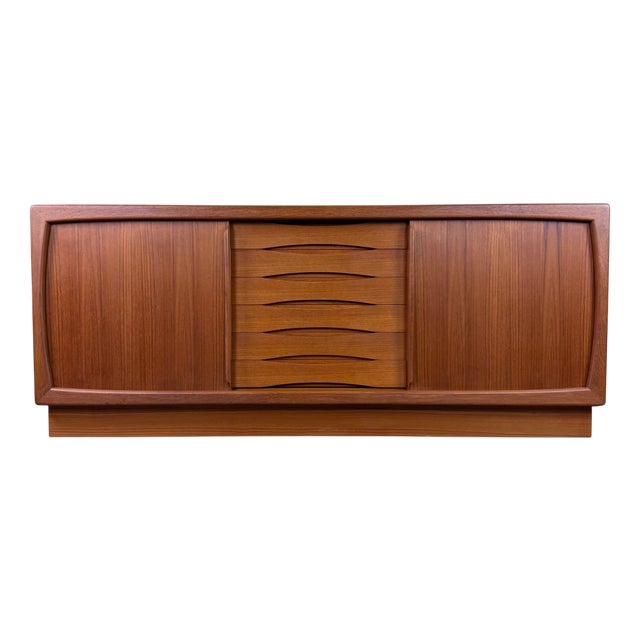 Vintage Danish Teak Sideboard from Dyrlund, 1970s For Sale