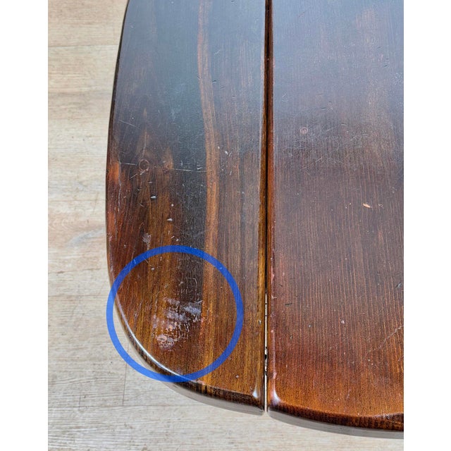 Wood Vintage English Heritage Pine Whale Figural Coffee Table For Sale - Image 7 of 10