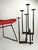 Large Brutalist Wrought Iron Floor Candlestick, 1960s For Sale - Image 10 of 11