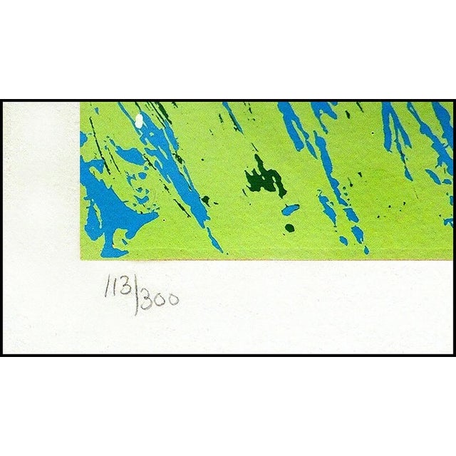 Leroy Neiman 1970s Lion Family, LeRoy Neiman For Sale - Image 4 of 5