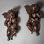 Brown Baroque Angels, 1700s, Set of 2 For Sale - Image 8 of 8