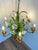 Vintage Floral Tole Chandelier, 1970 For Sale - Image 17 of 18