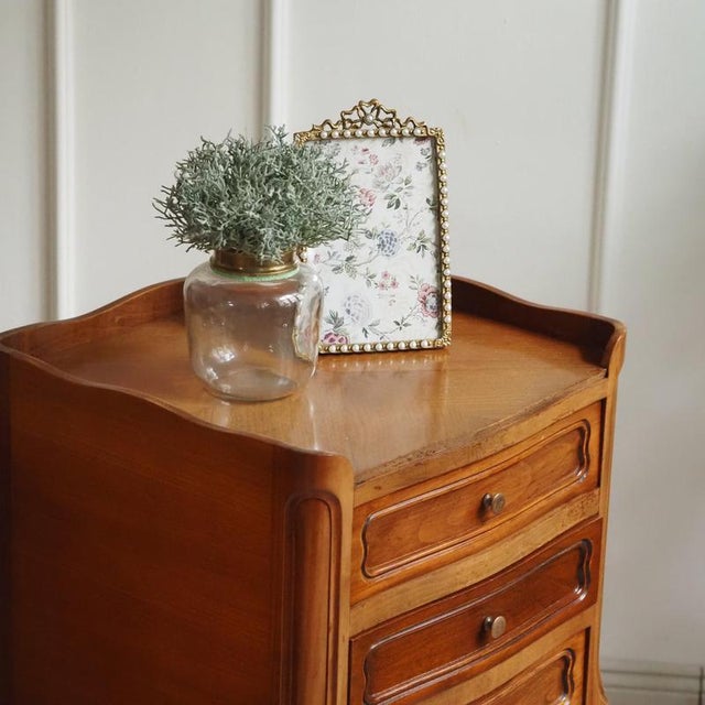 Louis Philippe Bedside Tables with Drawers, 1830s, Set of 2 For Sale - Image 10 of 13