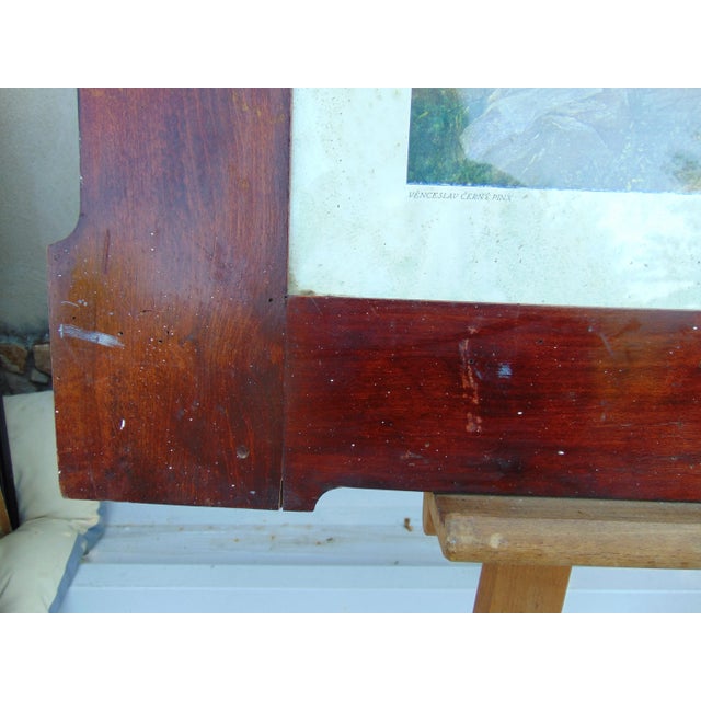 Oldrich A. Bożena, Art Nouveau Mythological Scene, Oil Print For Sale - Image 3 of 9