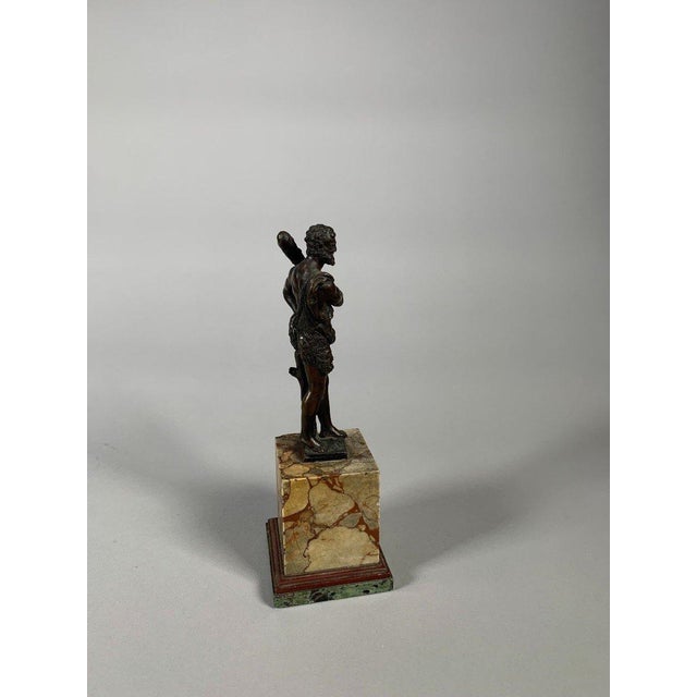Bronze sculpture from the workshop of Alessandro Vittoria (1525-1608) depicting Heracles armed with a club and wearing the...