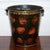 Vintage Metal Traditional Decoupage Ice Bucket with Strawberry Decorations For Sale - Image 9 of 16