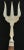 Antique Silverplate British Bread Fork (Hallmarks) For Sale - Image 4 of 10